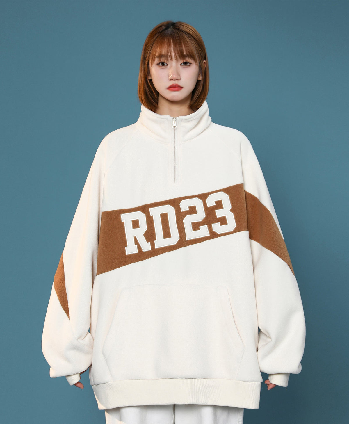 Women's RD23 Quarter Zip Up Sweatshirt - Fierce and Chic