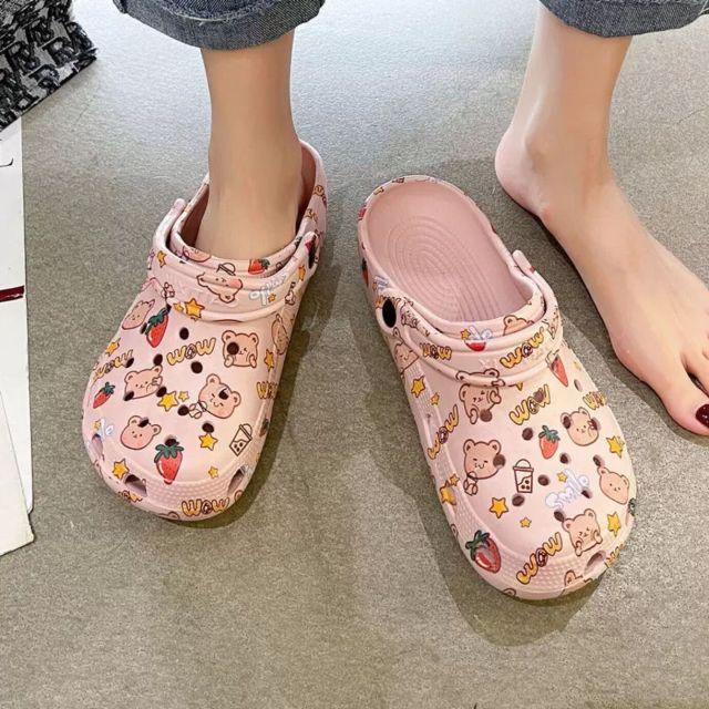 Flat Slippers For Women Summer Slipper Cute Sandals Casual Shoes Hollow Out Mesh Sandal Clogs Sandals Quick Drying Slippers Walking Lightweight Rain Beach Summer Pool Water Shoes Breathable Footwear - Fierce and Chic