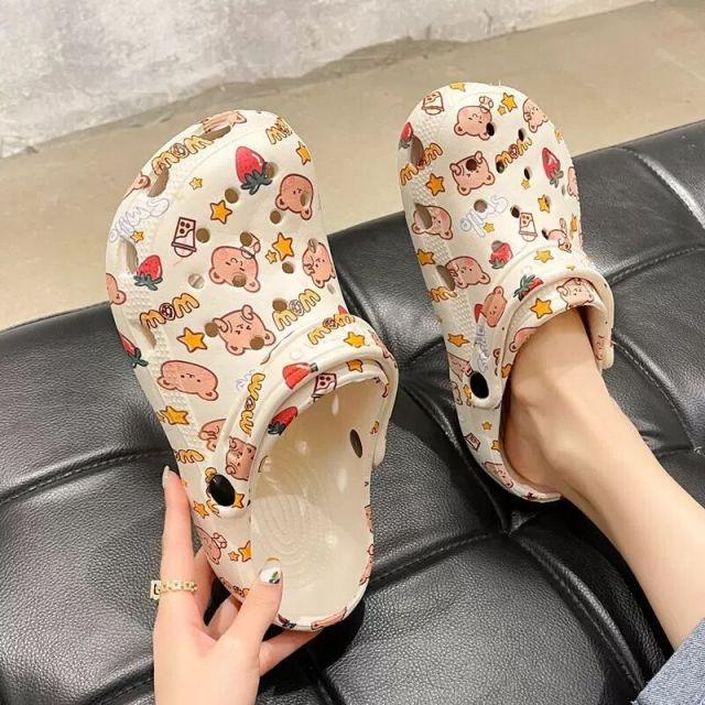 Flat Slippers For Women Summer Slipper Cute Sandals Casual Shoes Hollow Out Mesh Sandal Clogs Sandals Quick Drying Slippers Walking Lightweight Rain Beach Summer Pool Water Shoes Breathable Footwear - Fierce and Chic