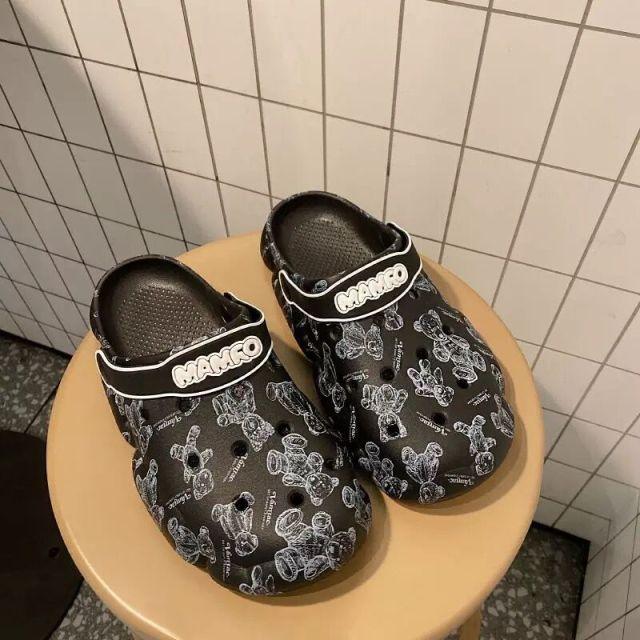Flat Slippers For Women Summer Slipper Cute Sandals Casual Shoes Hollow Out Mesh Sandal Clogs Sandals Quick Drying Slippers Walking Lightweight Rain Beach Summer Pool Water Shoes Breathable Footwear - Fierce and Chic