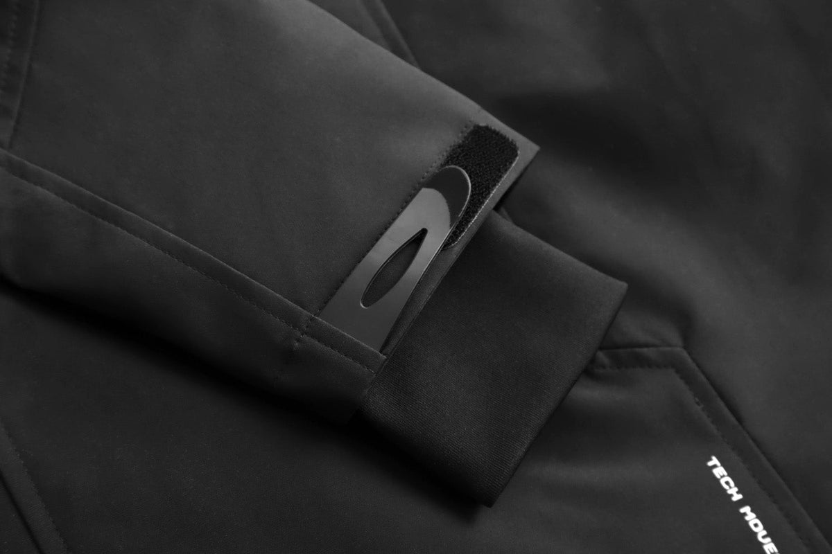 IBJ514 Black Techwear Functional Jacket - Fierce and Chic