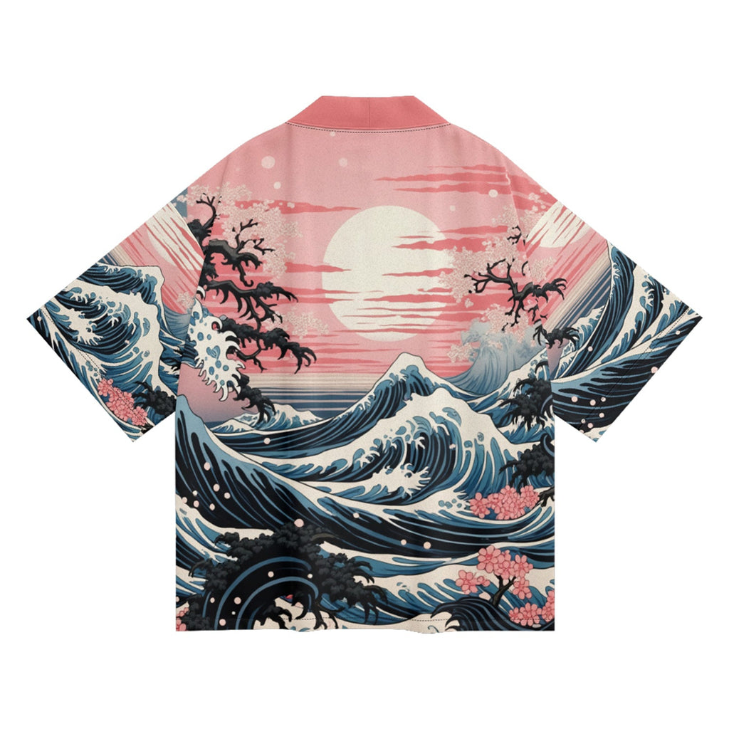 K30 Sunset Sea Kimono - Fierce and Chic