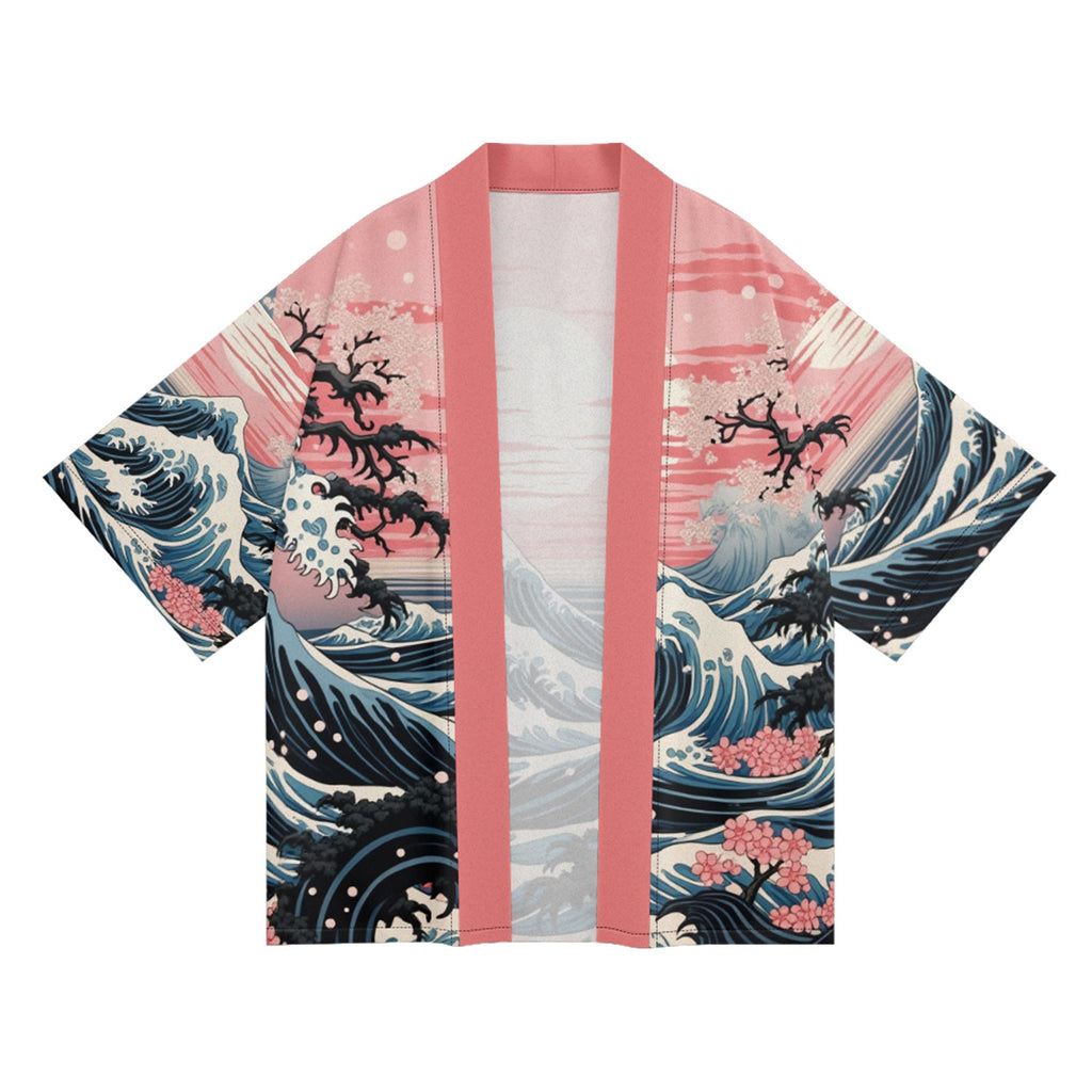 K30 Sunset Sea Kimono - Fierce and Chic