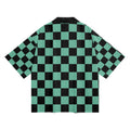 K33 Green Checker Kimono - Fierce and Chic