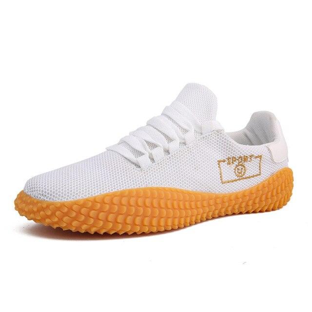 Men's Black Sneakers Mesh Breathable Shoes Male Fashion Black Athletic Footwear Flat Casual Walking Shoes Breathable Casual Shoes Couple Fashion Lace Up Mens Sneakers - Fierce and Chic