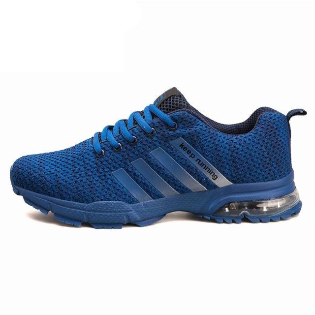 Men's Casual Sports Shoes Breathable Sneakers Air Cushion Running Shoes Air Cushion Mesh Running Shoes Women Footwear Mens Casual Sport Training Fitness Sneakers For Workout - Fierce and Chic