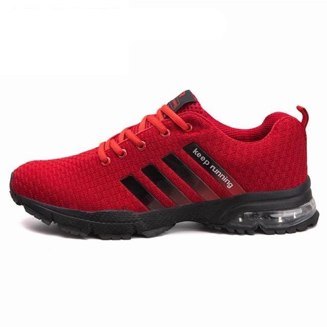 Men's Casual Sports Shoes Breathable Sneakers Air Cushion Running Shoes Air Cushion Mesh Running Shoes Women Footwear Mens Casual Sport Training Fitness Sneakers For Workout - Fierce and Chic