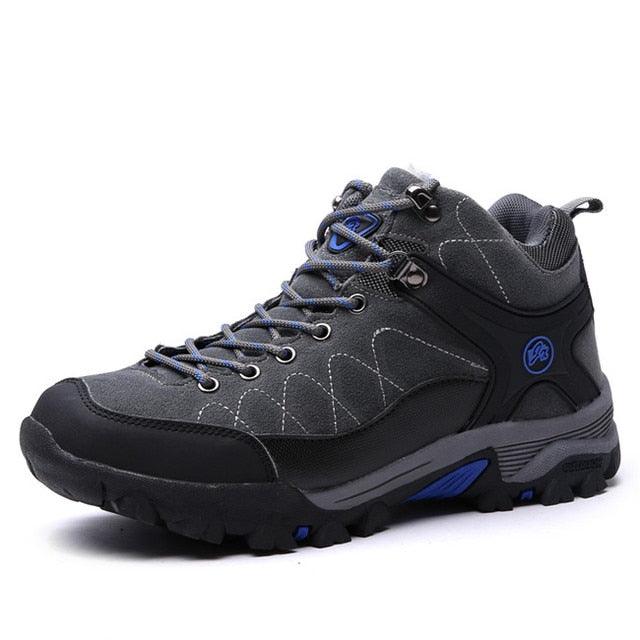 Soft Black Mens Boots Winter Fur Warm Snow Men Walking Boots Work Shoes Footwear Fashion Rubber Ankle Shoes Warm Fur Lined Ankle Booties Comfortable Non Slip Outdoor Shoes - Fierce and Chic
