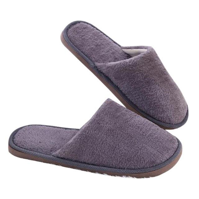 Unisex Home Shoes Winter Clogs Indoor Plush Warm Slippers Sandals For Women New Fashion Footwear Soft Slides Cozy Indoor Outdoor Knit Slipper Clog With Plush Warm Fur Lining Slippers For Women - Fierce and Chic
