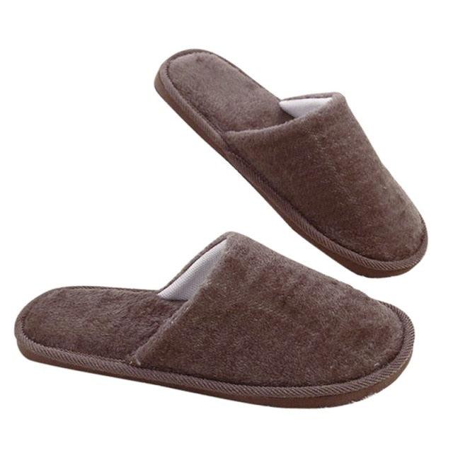 Unisex Home Shoes Winter Clogs Indoor Plush Warm Slippers Sandals For Women New Fashion Footwear Soft Slides Cozy Indoor Outdoor Knit Slipper Clog With Plush Warm Fur Lining Slippers For Women - Fierce and Chic