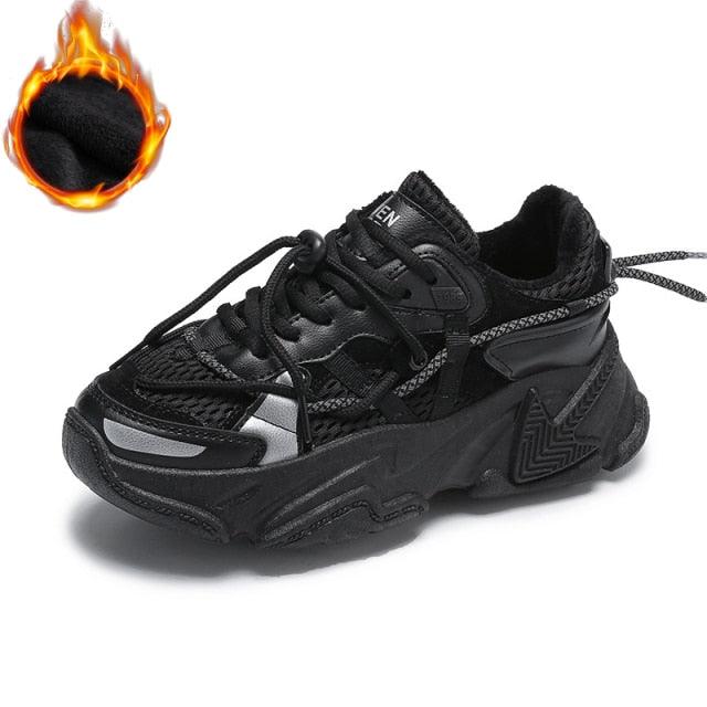 Women Fashion Sneakers Casual Leather Sports Shoes Sneakers Comfortable Walking Footwear Fashion New Lightweight Casual Thick Sneakers - Fierce and Chic